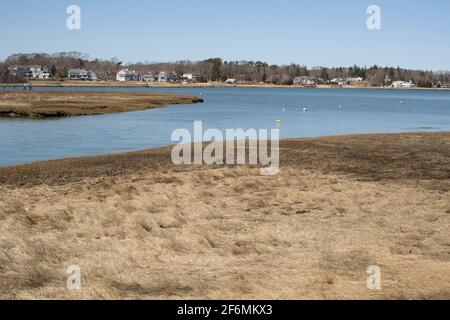 Eagles Nest est est une section riche de Duxbury, Massachusetts, située sur la rive sud de Boston. La pêche, le canotage, la pêche à la coquille est très populaire ici. La chaleur Banque D'Images