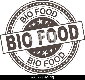 100 vecteur d'étiquette bio-alimentaire, icône d'emblème rond peint pour l'emballage des produits. Illustration de Vecteur