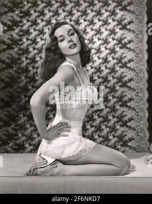 ELAINE STEWART (1930-2011) mannequin et actrice américaine vers 1952 Banque D'Images