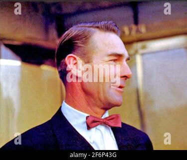 RANDOLPH SCOTT (1898-1987) acteur de cinéma américain vers 1955.photo: StarPix Banque D'Images