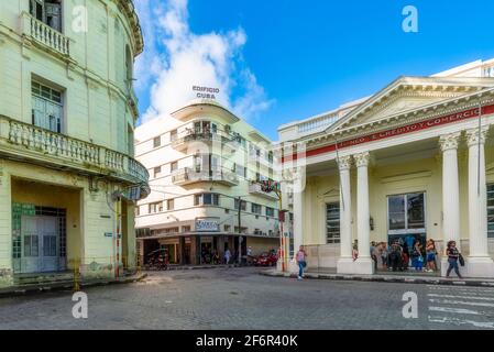 La vie quotidienne à Santa Clara, Cuba, année 2016 Banque D'Images