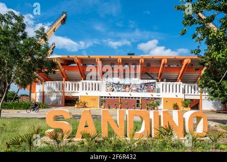 La vie quotidienne à Santa Clara, Cuba, année 2016 Banque D'Images