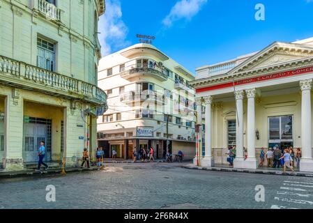 La vie quotidienne à Santa Clara, Cuba, année 2016 Banque D'Images