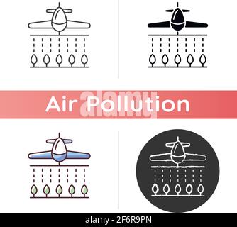 Icône pesticides Illustration de Vecteur