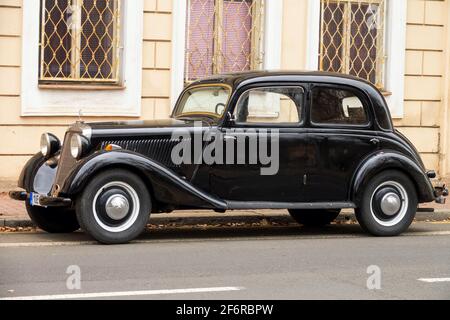 Oldtimer Mercedes Benz 170 V (W 136), 1946 - 1953 véhicule ancien combattant Banque D'Images