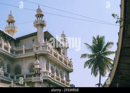 L'architecture Masjid de Muslim à bangalore près du K.R.Market Banque D'Images