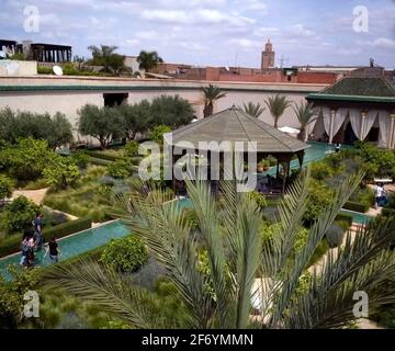 Marrakech Maroc 2019 Banque D'Images