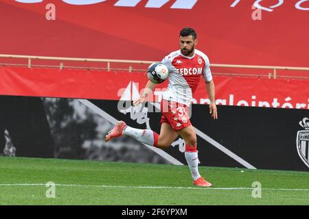 Monaco. 03ème avril 2021. FOOTBALL : COMME Monaco contre FC Metz - Ligue 1 Uber Eats - Monaco le 3 avril 2021. (Photo de Lionel Urman/Sipa USA) crédit: SIPA USA/Alay Live News Banque D'Images