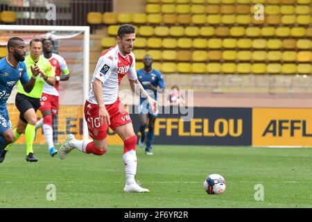 Monaco. 03ème avril 2021. FOOTBALL : COMME Monaco contre FC Metz - Ligue 1 Uber Eats - Monaco le 3 avril 2021. (Photo de Lionel Urman/Sipa USA) crédit: SIPA USA/Alay Live News Banque D'Images