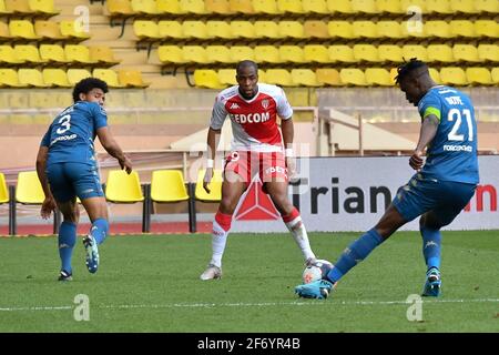 Monaco. 03ème avril 2021. FOOTBALL : COMME Monaco contre FC Metz - Ligue 1 Uber Eats - Monaco le 3 avril 2021. (Photo de Lionel Urman/Sipa USA) crédit: SIPA USA/Alay Live News Banque D'Images