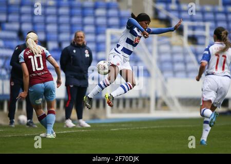 Reading, Royaume-Uni. 03ème avril 2021. Pendant le match de la FA WSL entre Reading FC et West Ham United au Madejski Stadium à Reading, Angleterre crédit: SPP Sport Press photo. /Alamy Live News Banque D'Images