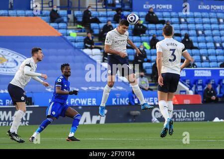 Leicester, Royaume-Uni. 03ème avril 2021. Rod#16 de Manchester City dirige à Leicester, Royaume-Uni le 4/3/2021. (Photo de Mark Cosgrove/News Images/Sipa USA) crédit: SIPA USA/Alay Live News Banque D'Images