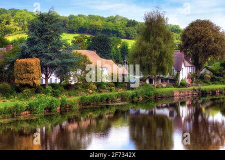 Bickleigh, Devon, Angleterre, Royaume-Uni Banque D'Images