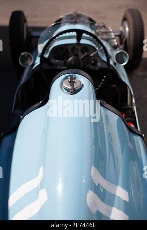 Pierre Levegh Talbot Lago T26C au circuit de Mont-Tremblant, propriété de Lawrence Stroll, Québec, Canada Banque D'Images