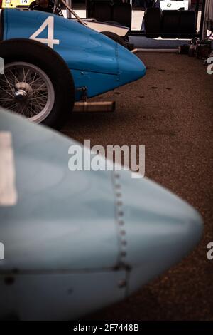 Pierre Levegh Talbot Lago T26C au circuit de Mont-Tremblant, propriété de Lawrence Stroll, Québec, Canada Banque D'Images