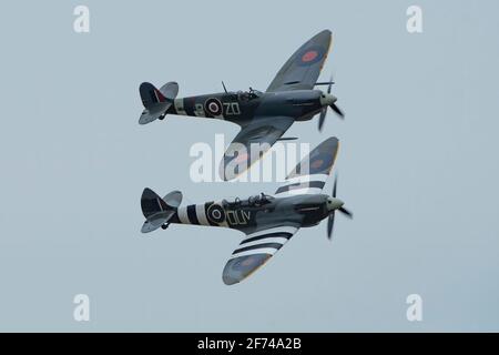 Daks Over Duxford, D-Day75 Banque D'Images