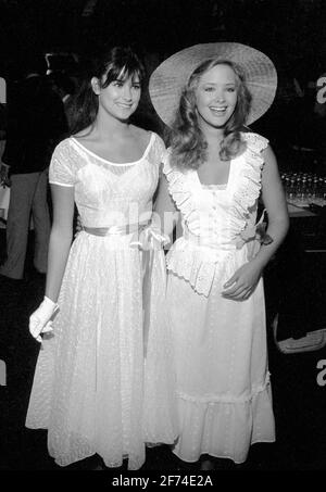 Demi Moore et Janine Turner 6 juillet 1982 crédit : Ralph Dominguez/MediaPunch Banque D'Images