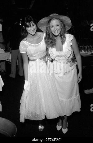 Demi Moore et Janine Turner 6 juillet 1982 crédit : Ralph Dominguez/MediaPunch Banque D'Images