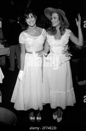 Demi Moore et Janine Turner 6 juillet 1982 crédit : Ralph Dominguez/MediaPunch Banque D'Images