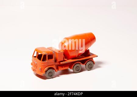 Matchbox Cement Mixer Banque D'Images