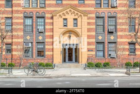 425 West 23 Street, London Terrace Banque D'Images