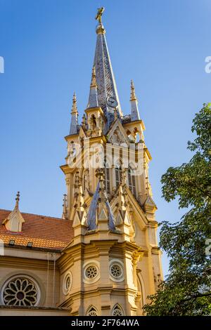 Cathédrale notre-Dame du bon Voyage, Belo Horizonte, Brésil Banque D'Images