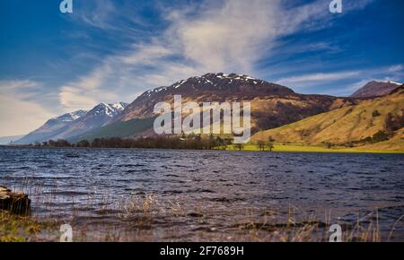 Loch Lochy dans les Highlands de l'ouest de l'Écosse Banque D'Images