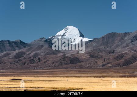 Mont Kailash et ses environs Banque D'Images