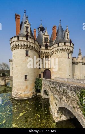 15C Château de Dissay, Vienne (86), France. Banque D'Images