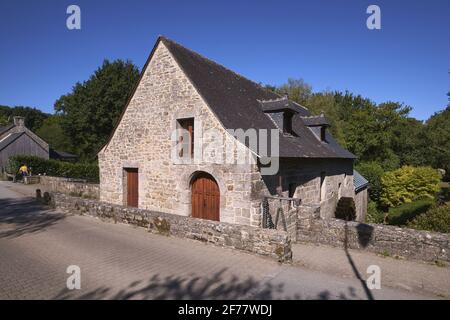 France, Morbihan, Saint-Nolff, le Moulin du Gourvinec Banque D'Images