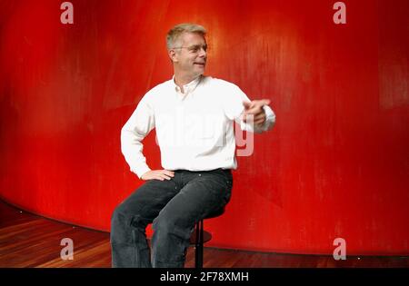 Stephen Daldry, directeur du théâtre et du film, 18 septembre 2002 photo Andy Le paradis Banque D'Images