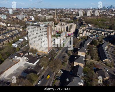 La régénération de South Kilburn à Brant, Londres, Angleterre Banque D'Images