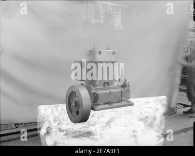 50 ch 2 cyl. Moteur léger. Banque D'Images