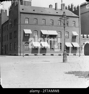 L'image de l'icône SkiopT avec motifs de Copenhague.l'image a été stockée en carton étiqueté :? Banque D'Images