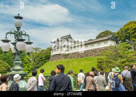 Fushimi-yagura Keep, Tokyo, Japon Banque D'Images