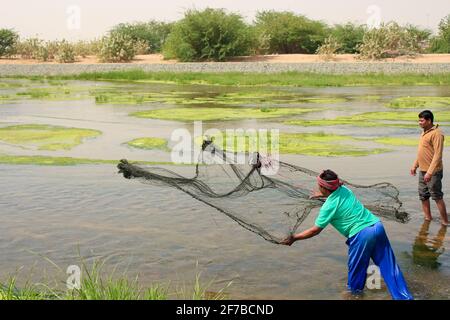 lac désertique à taif arabie saoudite Banque D'Images