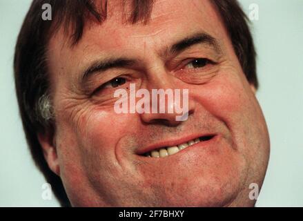 John Prescott leader adjoint du travail à la Conférence du Parti travailliste Blackpool 1996 base Banque D'Images