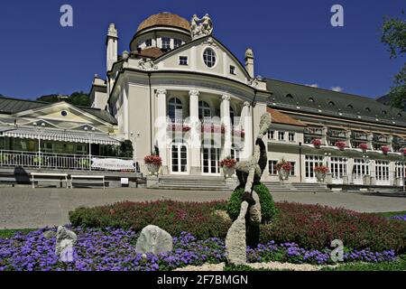 Hôtel spa à merano, Italie, Tyrol du Sud, Meran Banque D'Images