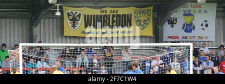 PHOTO DE AFC WIMBLEDON V WATFORD. 23/7/2011. PHOTO DAVID ASHDOWN Banque D'Images