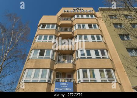 Hotel Prinzregent, Prinzregenstraße, Friedenau, Schöneberg, Berlin, Allemagne Banque D'Images