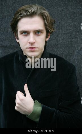 Acteur Dan Stevens, Londres, 4/1/08 , Copyright photo Tom Pilston. 07802 572 609 tom@pilston.fsnet.co.uk Banque D'Images