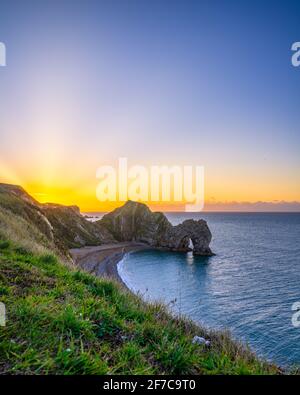 Durdle Door/Man o War - photo prise par Andy Hornby Photographie (https://www.ahPhotographyWorkshops.uk) Banque D'Images