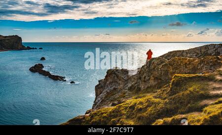 Durdle Door/Man o War - photo prise par Andy Hornby Photographie (https://www.ahPhotographyWorkshops.uk) Banque D'Images