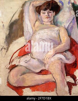 Jules Pascin - Danseuse Moulin Rouge 1908 Banque D'Images