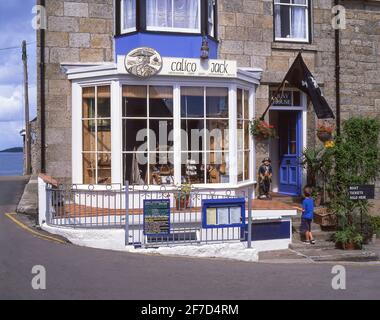 Calico Jacks Restaurant, The Bank, St Mary's, Hugh Town, Isles of Scilly, Cornwall, Angleterre, Royaume-Uni Banque D'Images