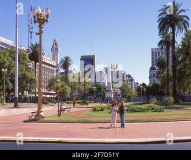 Plaza de Mayo, El Centro, Buenos Aires, Argentine Banque D'Images