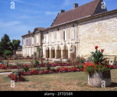 Logis De Malet, Saint-Emilion, Gironde. Aquitaine, France Banque D'Images