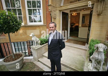 William Cash, fils d'un ancien combattant eurosceptique député conservateur Sir Bill Cash, Banque D'Images