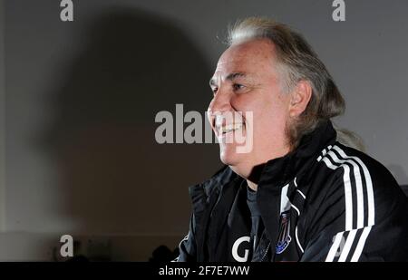 GERRY FRANCIS, 1ER ENTRAÎNEUR D'ÉQUIPE AVEC LE FC STOKE. 6/5/2011. PHOTO DAVID ASHDOWN Banque D'Images