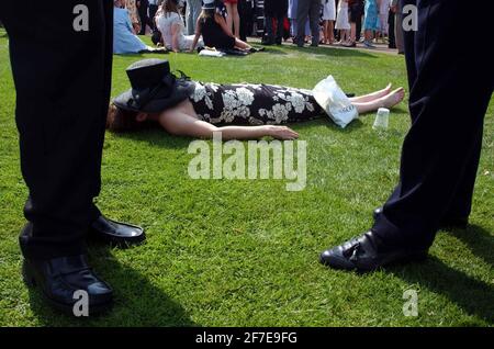 LE PREMIER JOUR DE ROYAL ASCOT 2003.17/6/03 PILSTON Banque D'Images